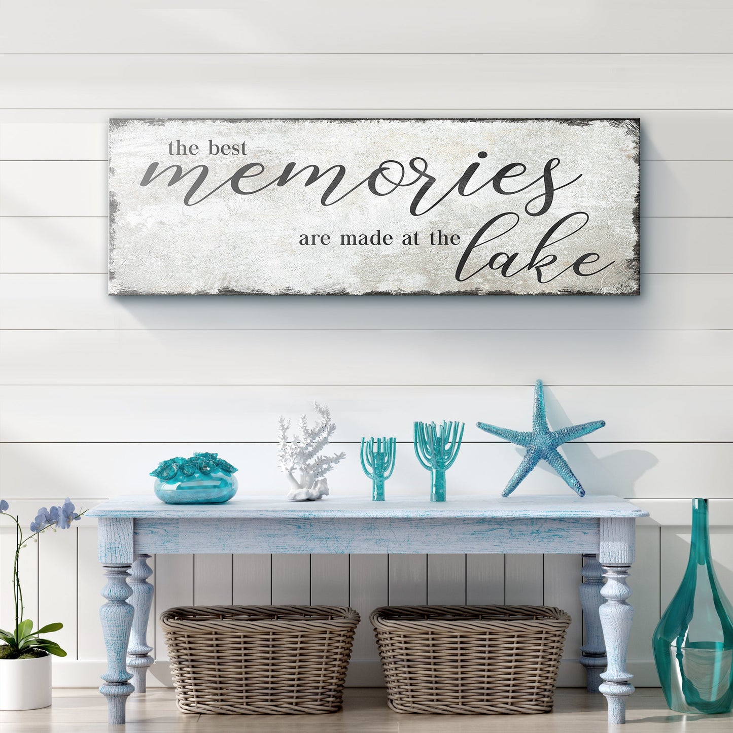 Best Memories At The Lake Canvas Wall Art