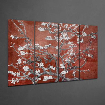 Sakura Glass Wall Art