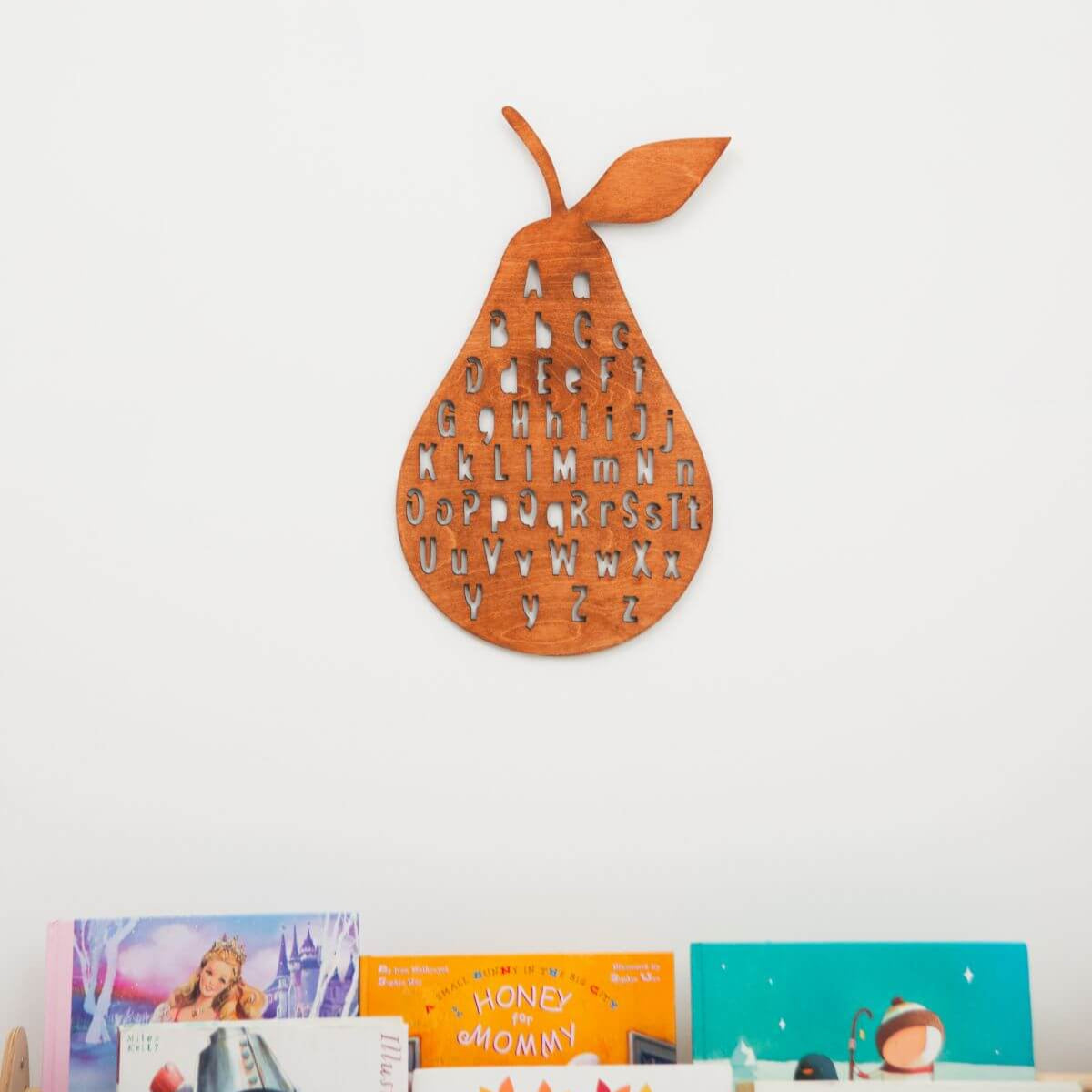Wooden ABC Alphabet Nursery Wall Art