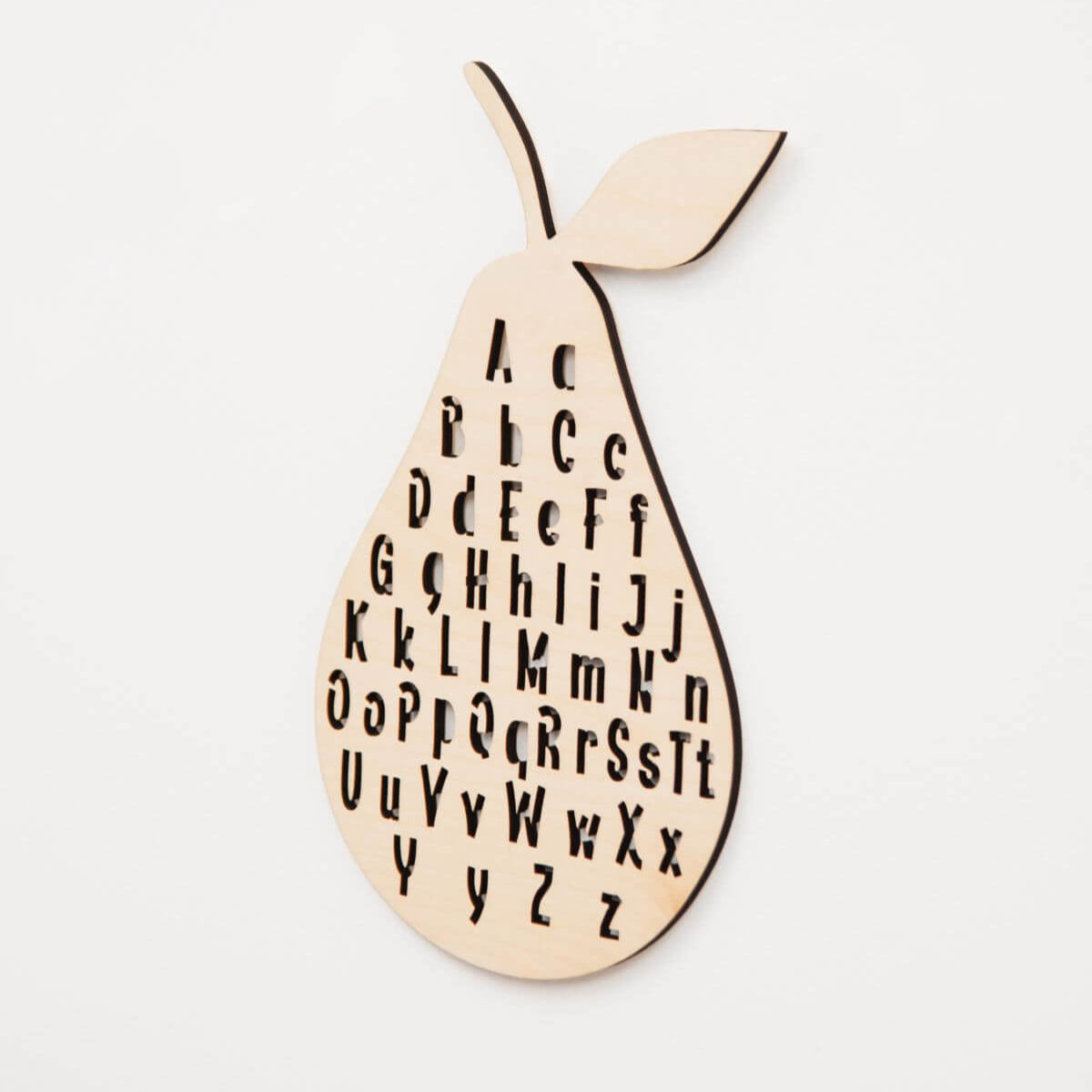 Wooden ABC Alphabet Nursery Wall Art