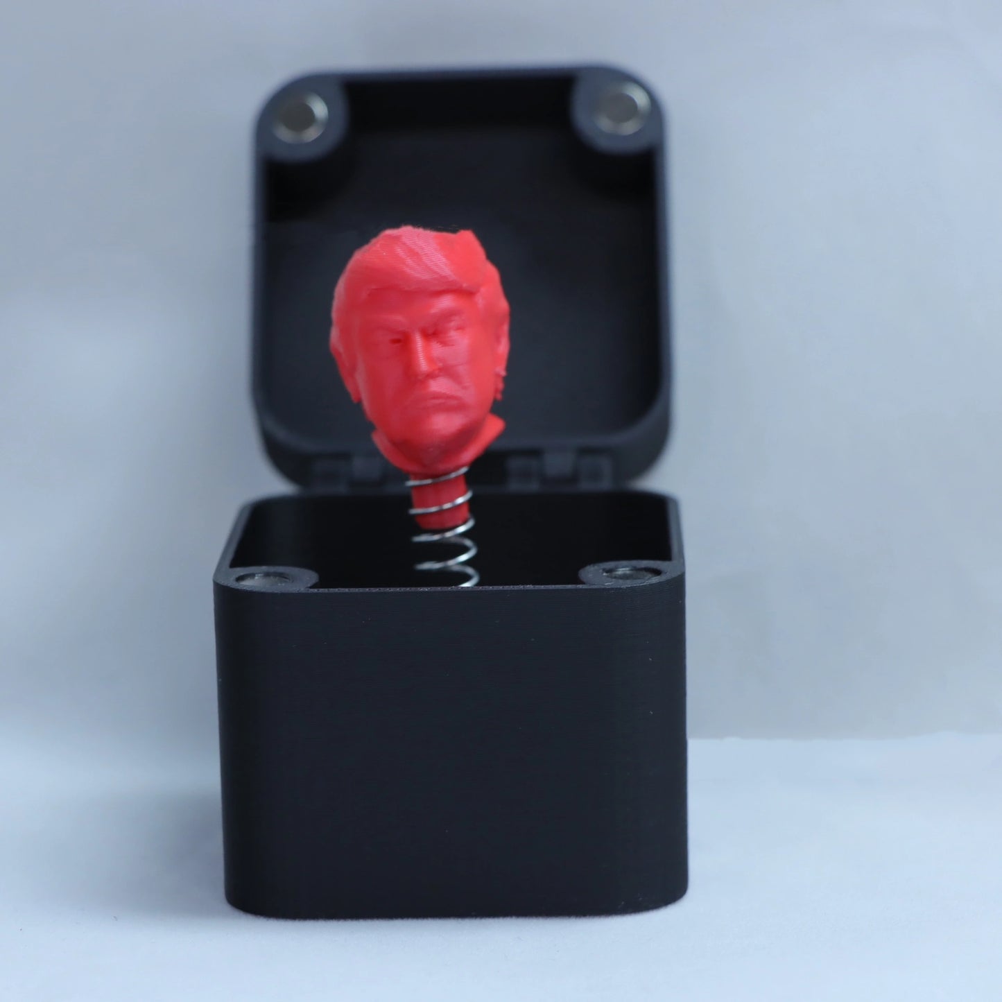 Prank box with alternative decorations  President option