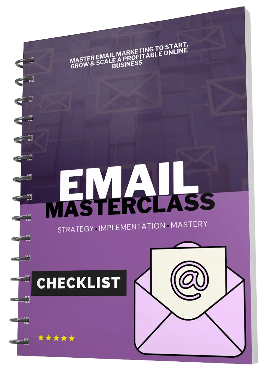 Printable email marketing checklist