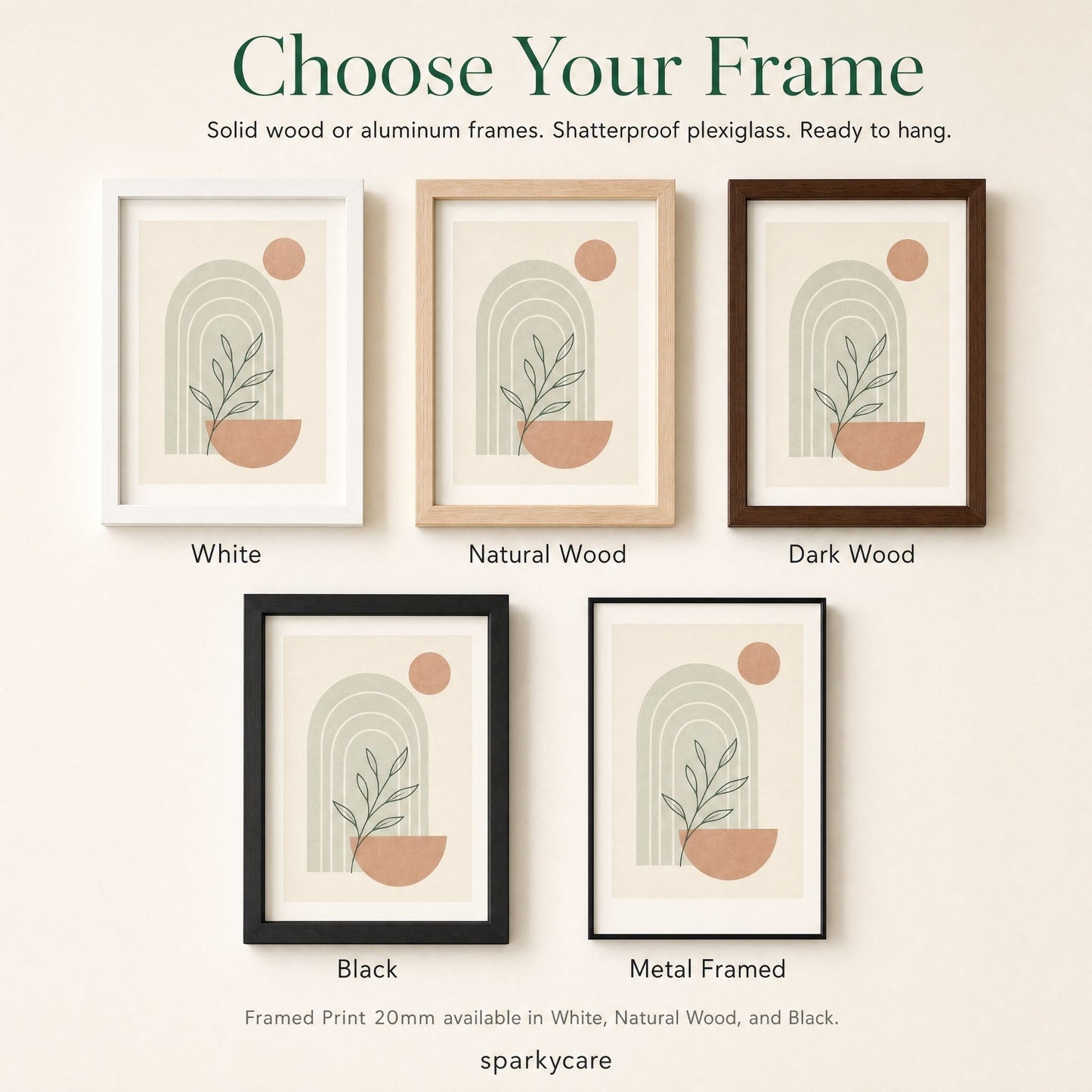 Personalized 5 Year Anniversary Print