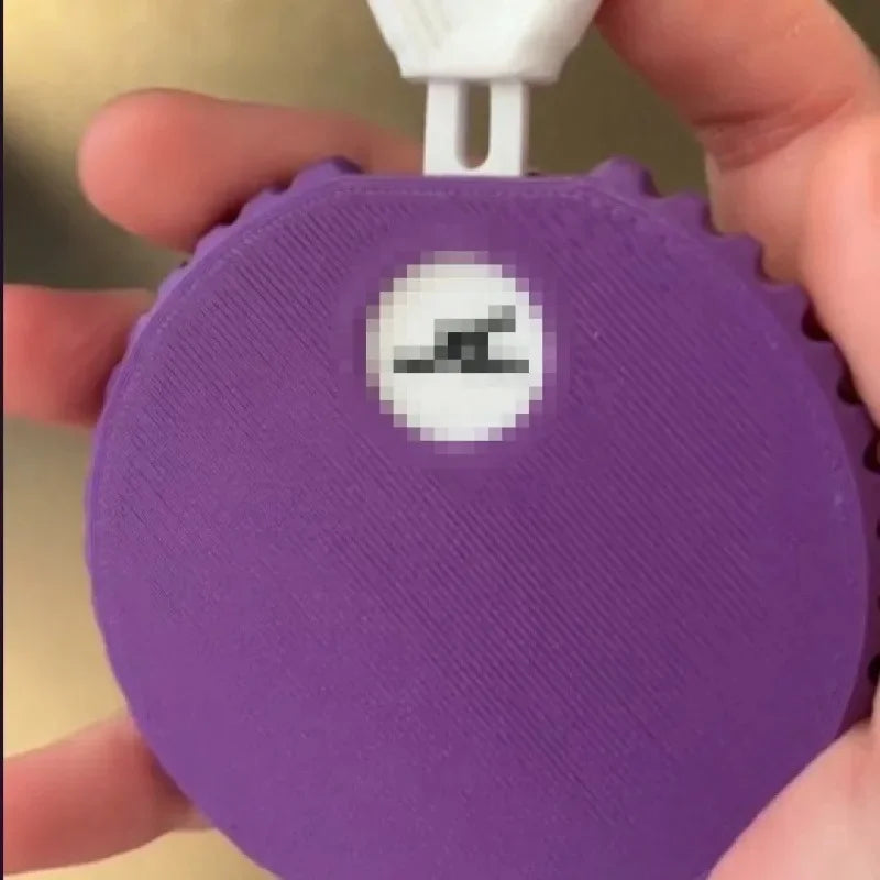 Purple couple position selector spinner game for romantic date nights