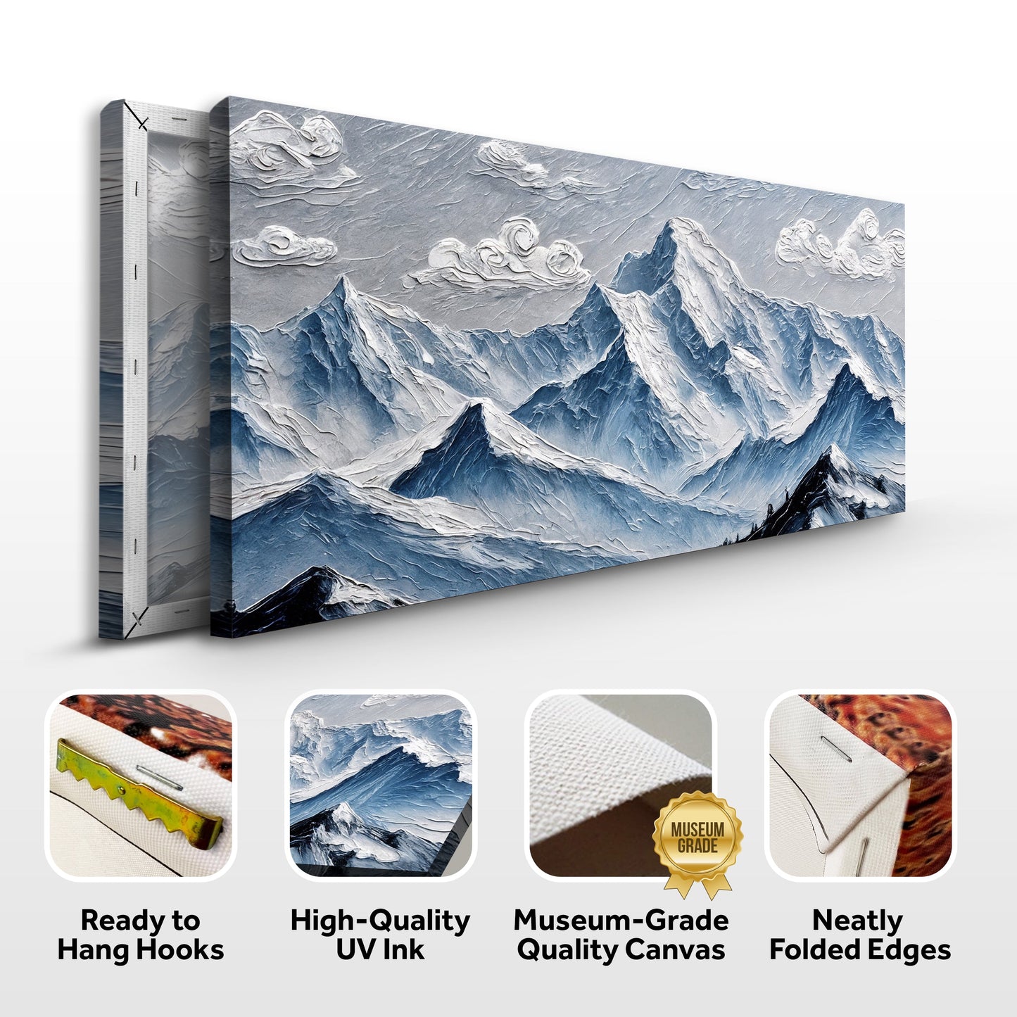 Mountain Minimalist Canvas Wall Art