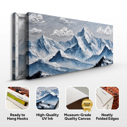 Mountain Minimalist Canvas Wall Art