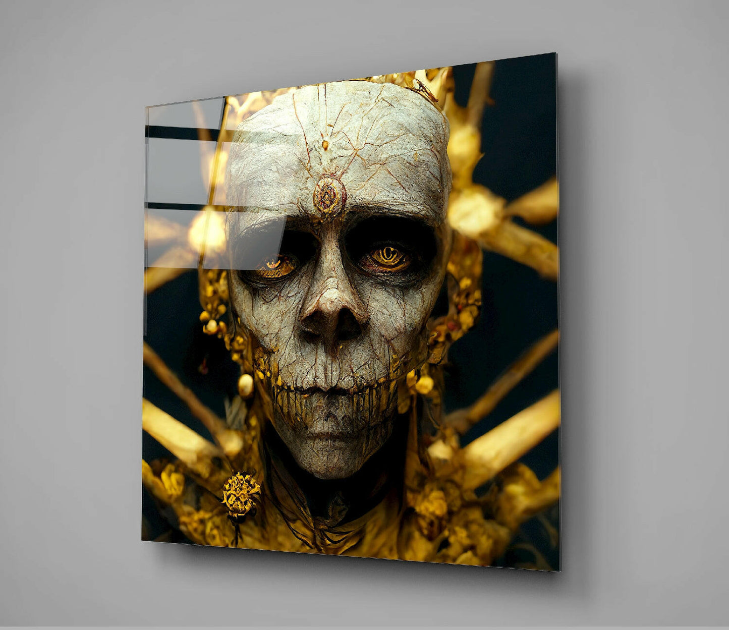 Ancient Look Glass Wall Art