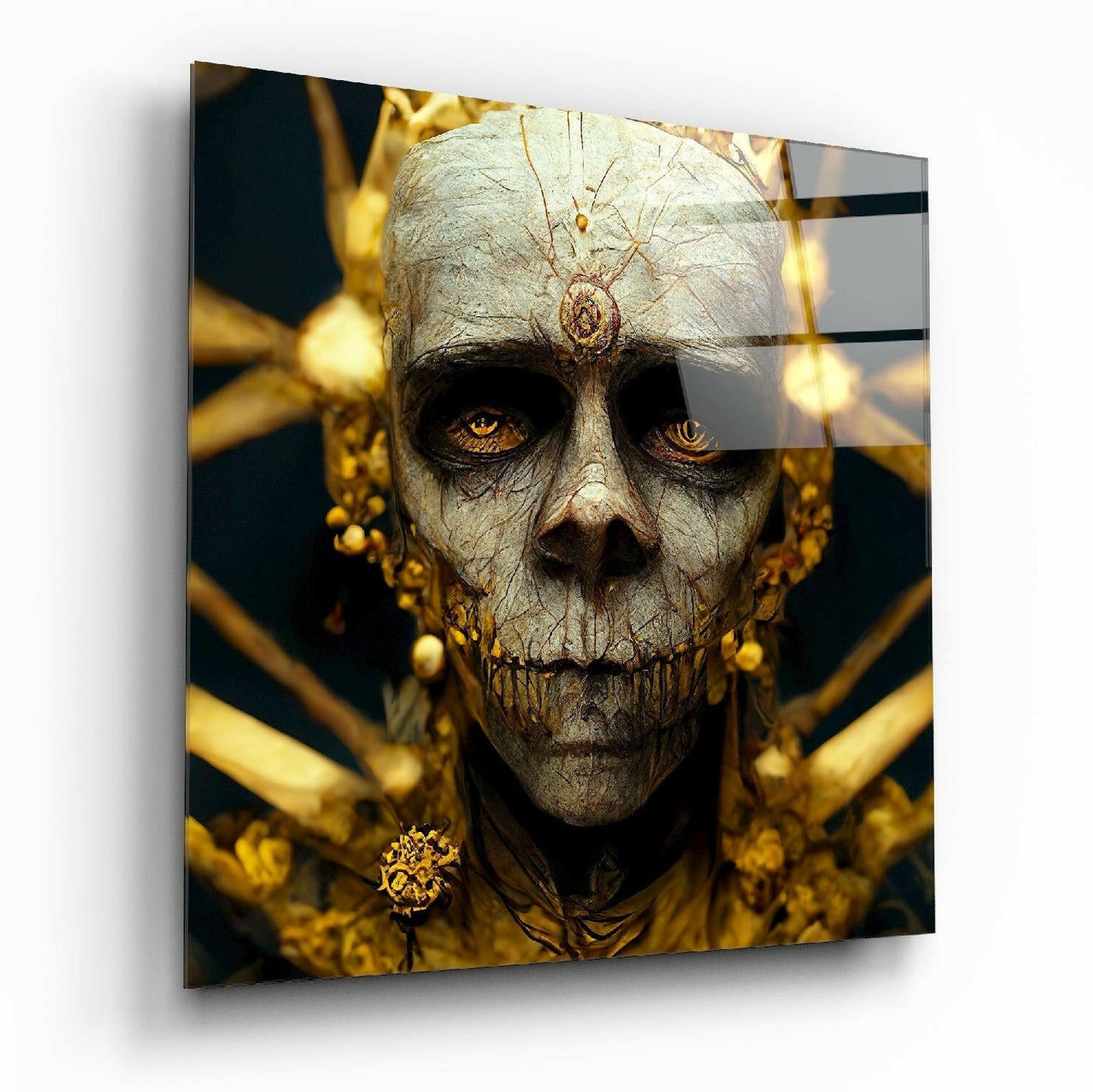 Ancient Look Glass Wall Art