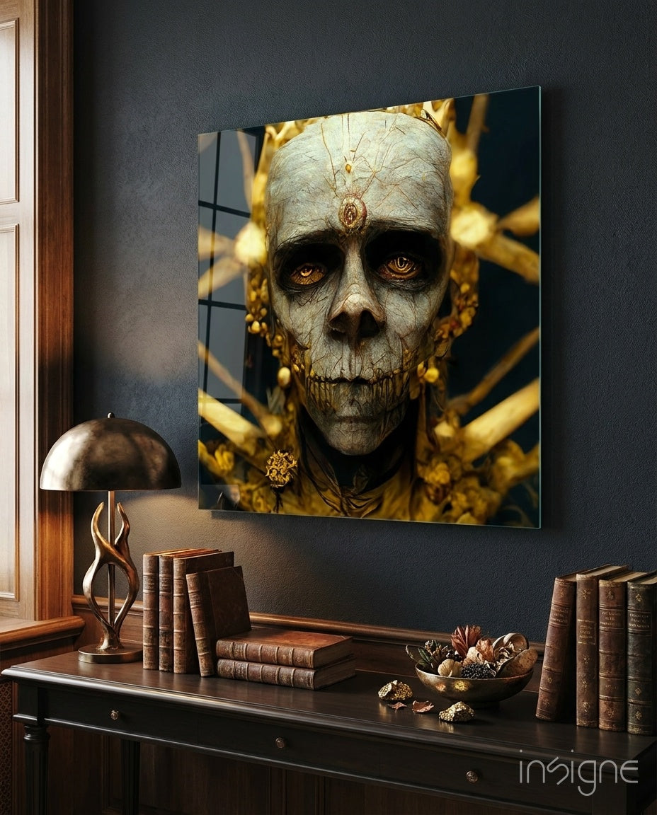 Ancient Look glass wall art