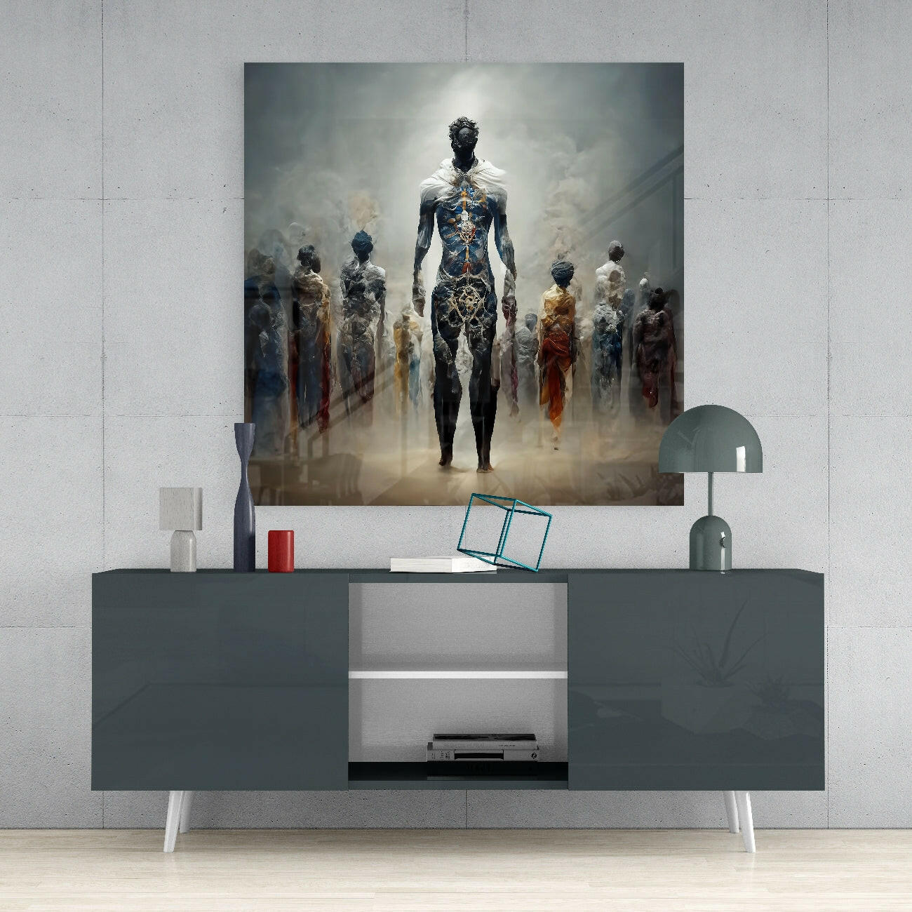 Genesis Glass Wall Art