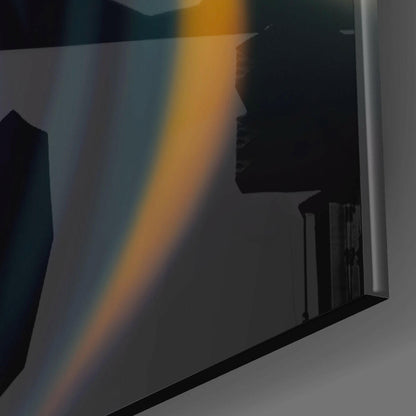 Virtual Life Glass Wall Art