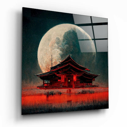 Monkeys' Home Glass Wall Art