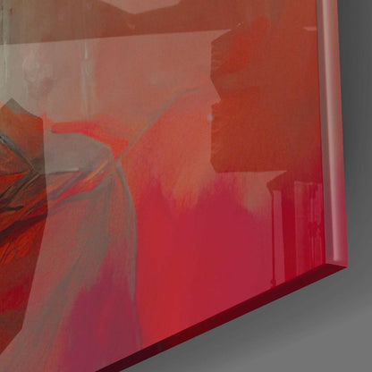 Red Hat Glass Wall Art