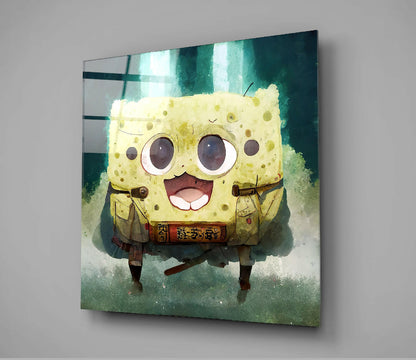 Sponge Glass Wall Art