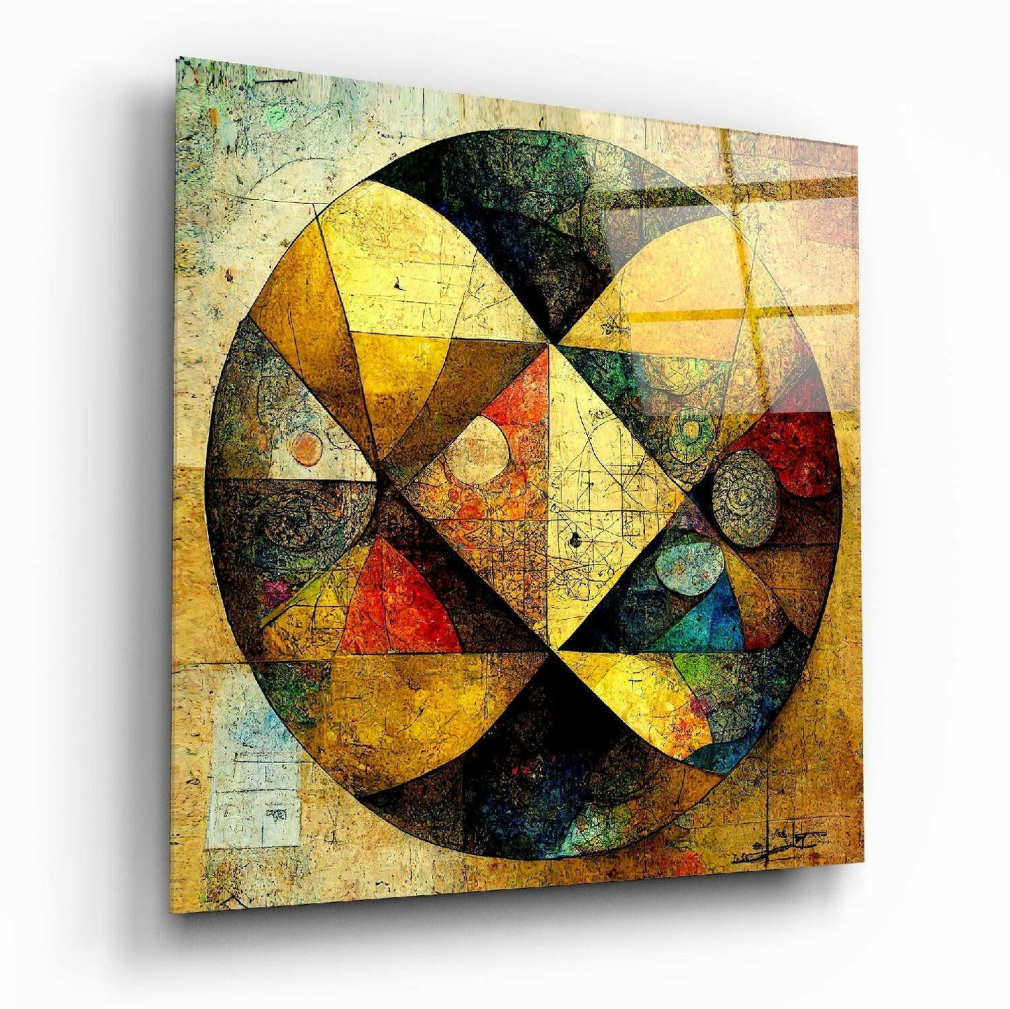 Sphere Glass Wall Art