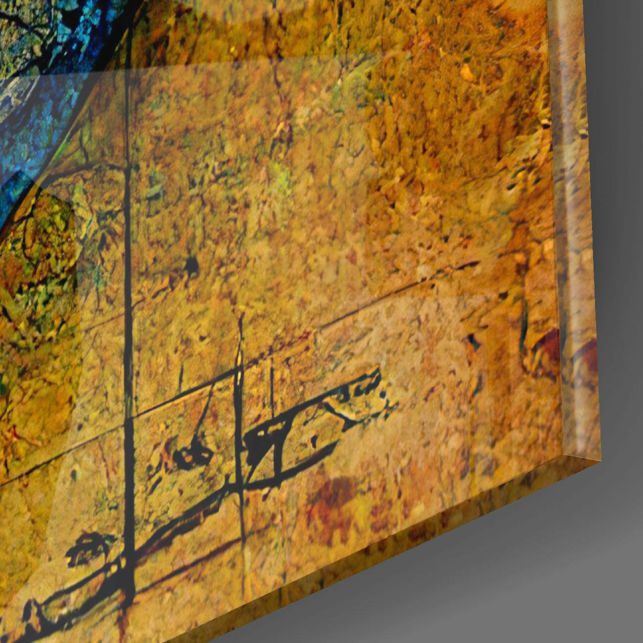 Sphere Glass Wall Art