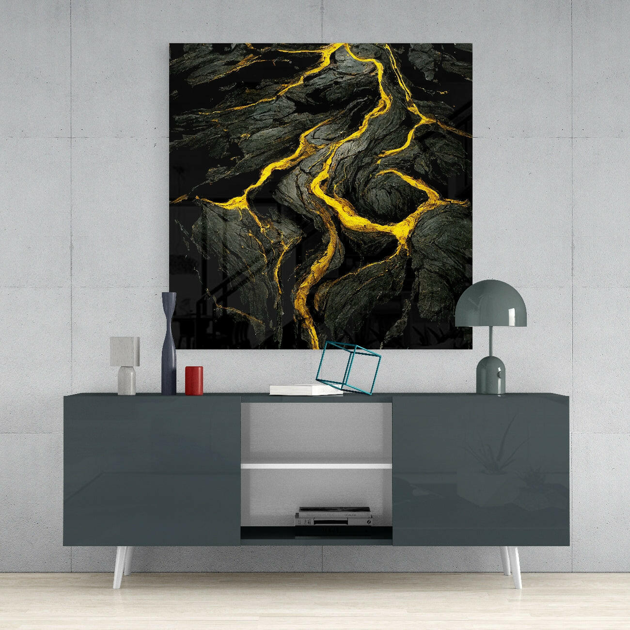 Lava Glass Wall Art