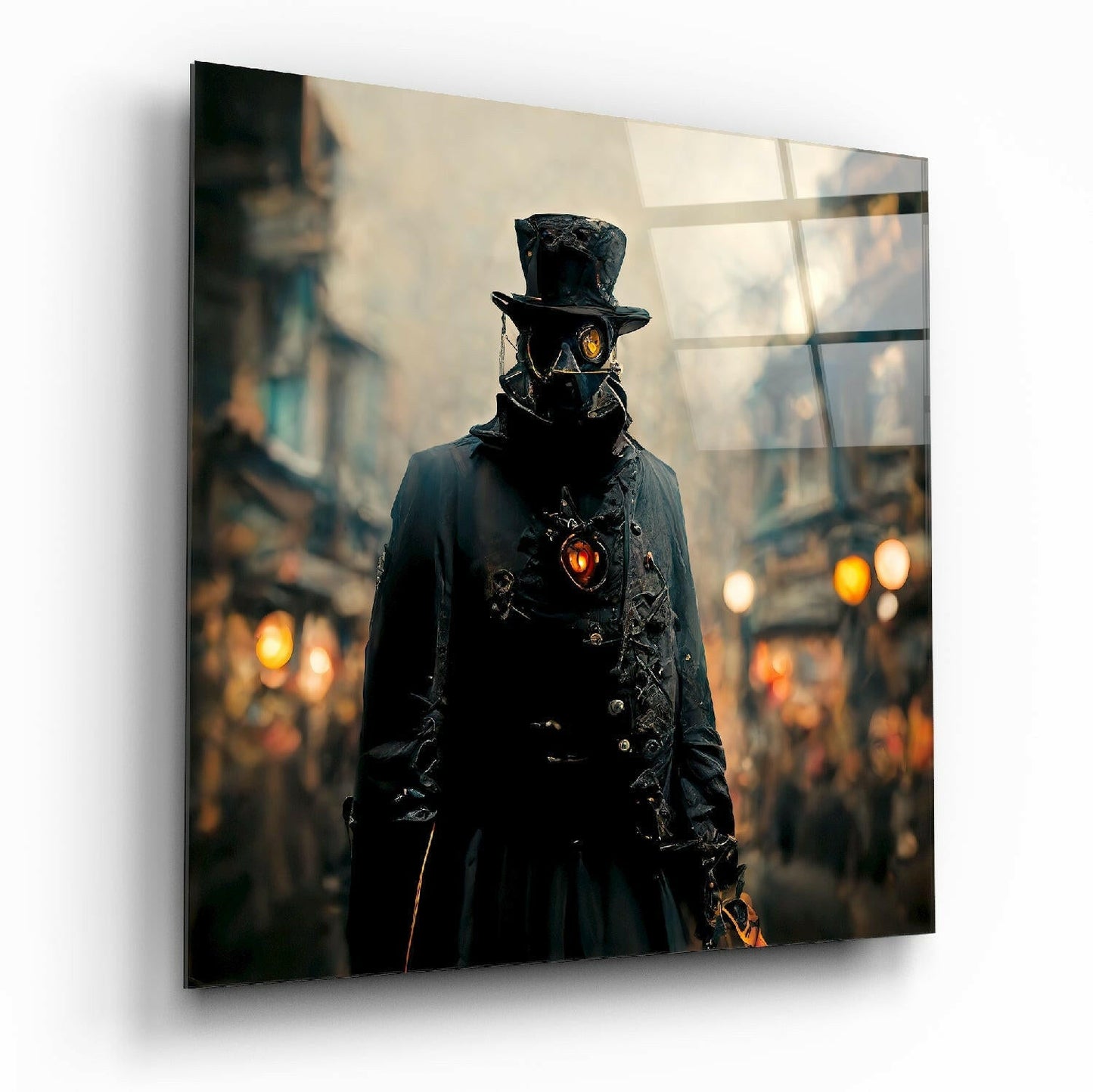 Warrior Glass Wall Art
