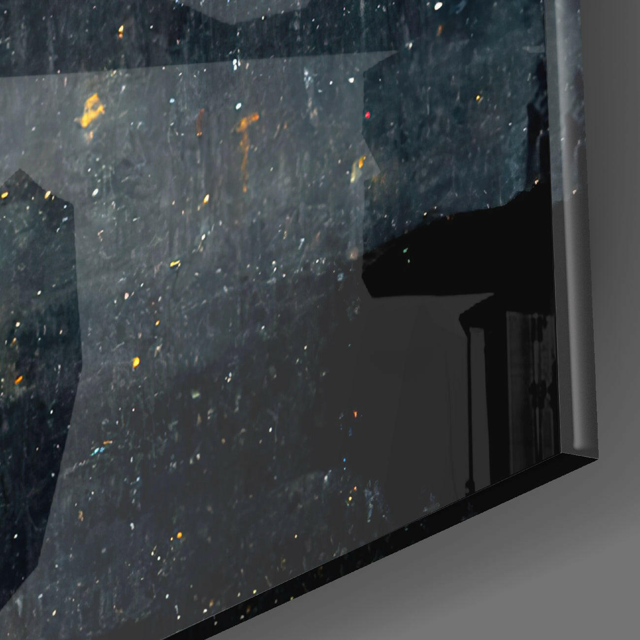 Star Rain Glass Wall Art