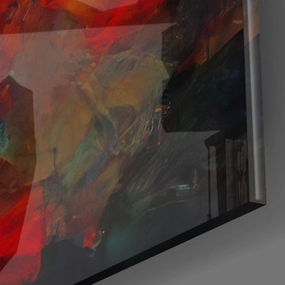 Color Jungle Glass Wall Art