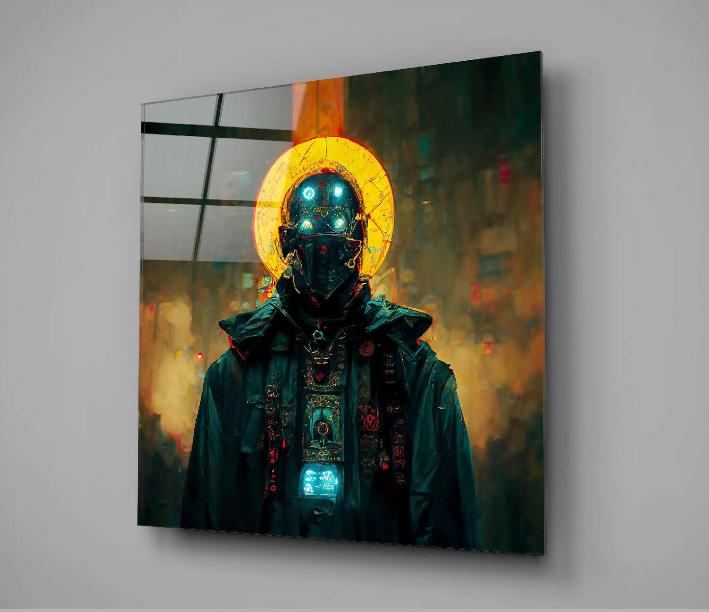 The Conqueror Glass Wall Art