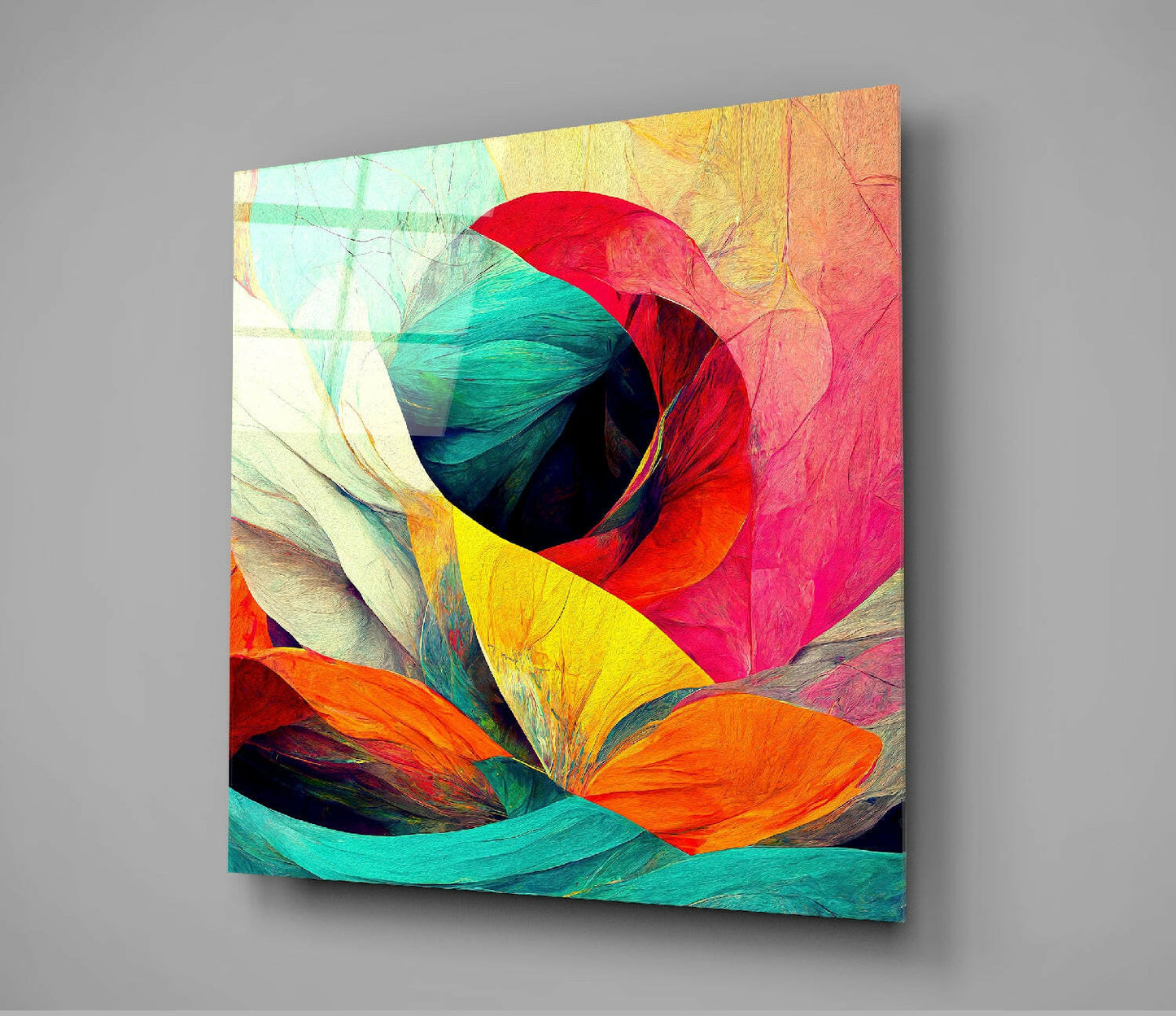 Butterfly's Wing Glass Wall Art
