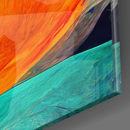 Butterfly's Wing Glass Wall Art