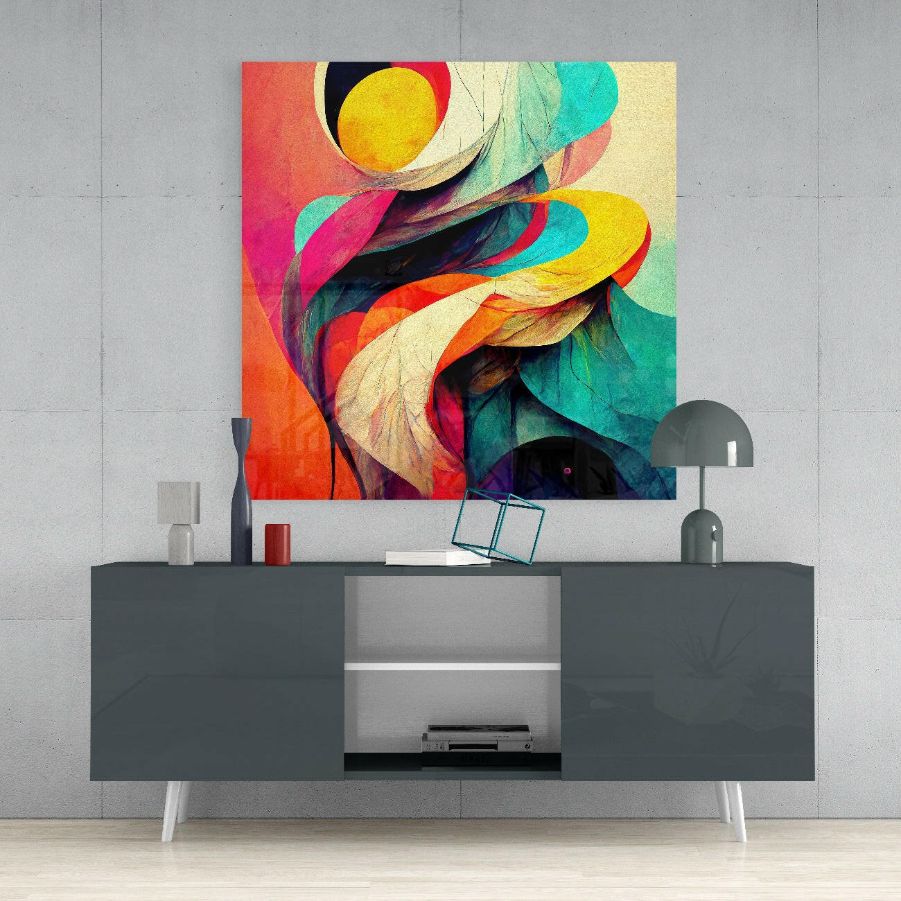 Butterfly's Wing Glass Wall Art