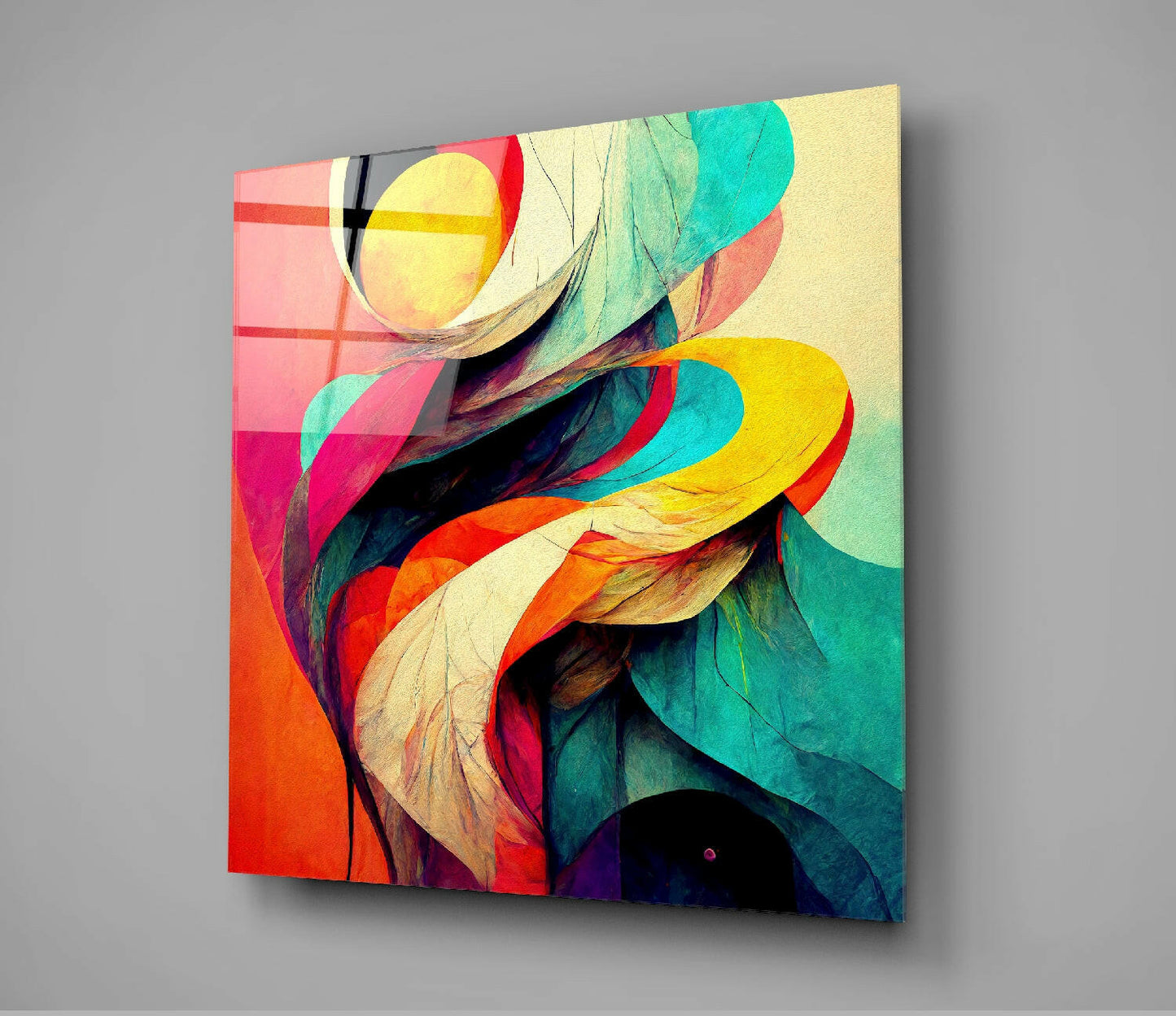 Butterfly's Wing Glass Wall Art