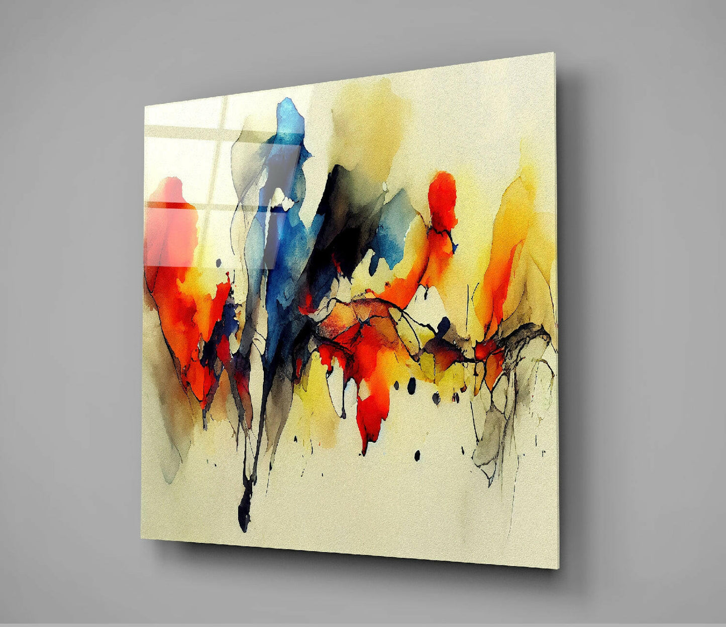 Frequency Glass Wall Art