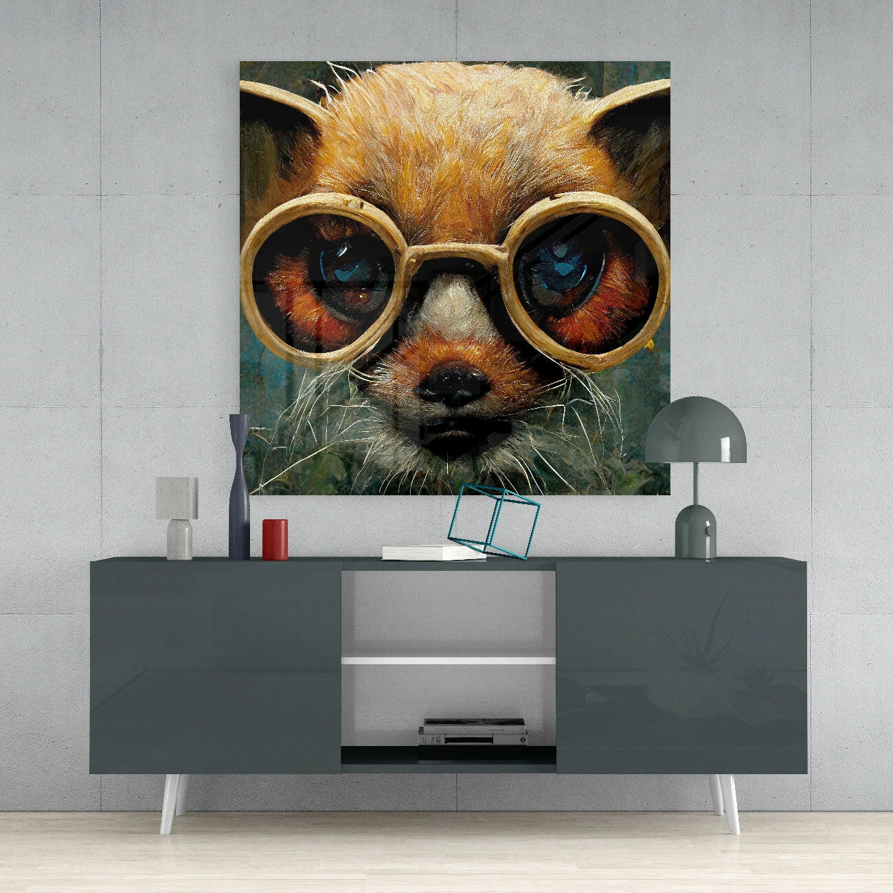 Sharp Vision Glass Wall Art