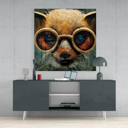 Sharp Vision Glass Wall Art