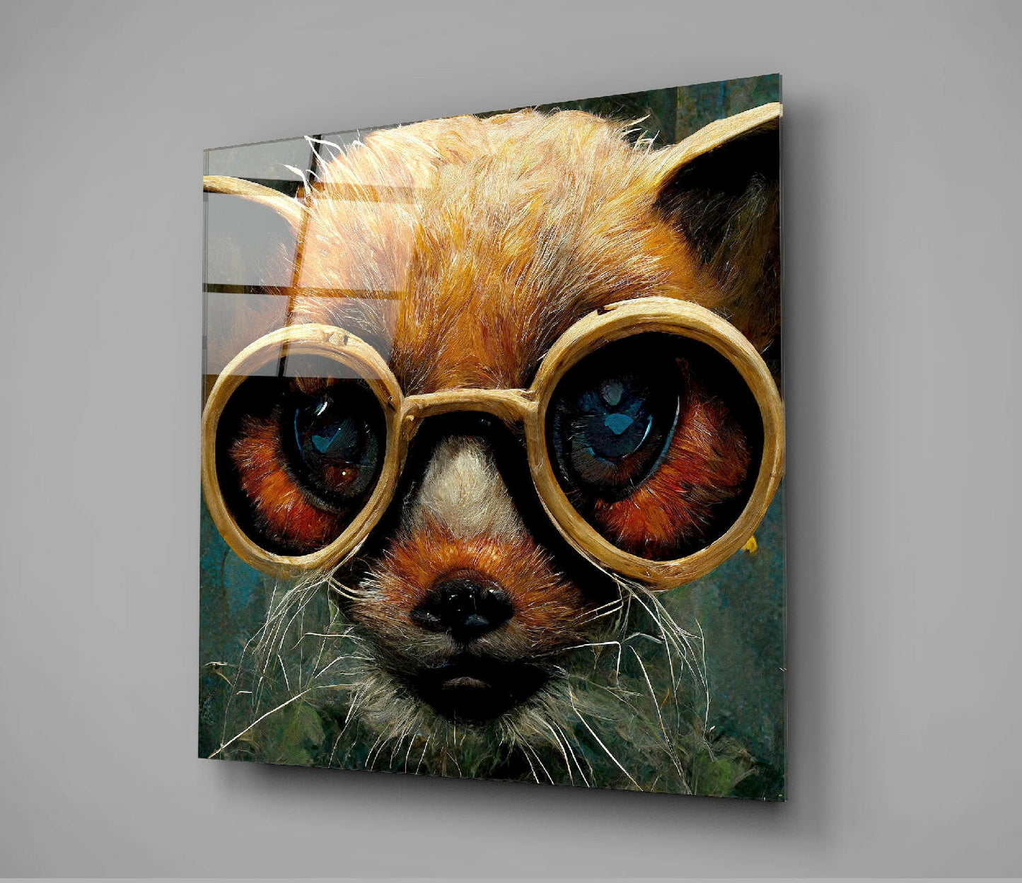 Sharp Vision Glass Wall Art