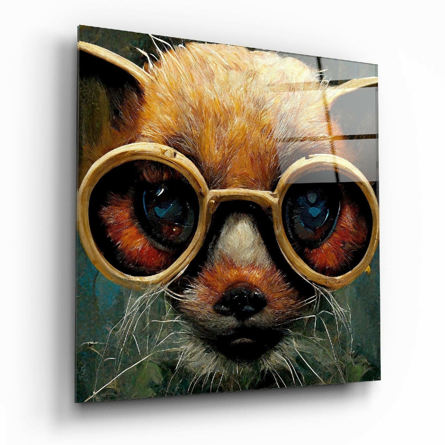 Sharp Vision glass wall art