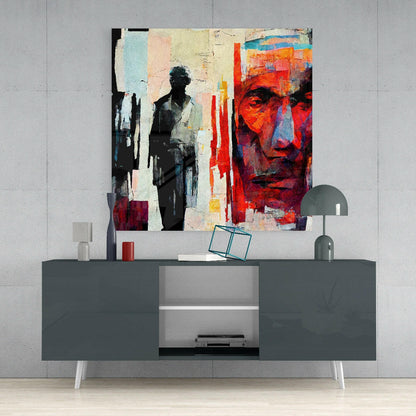 Surveillance Glass Wall Art