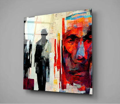 Surveillance Glass Wall Art