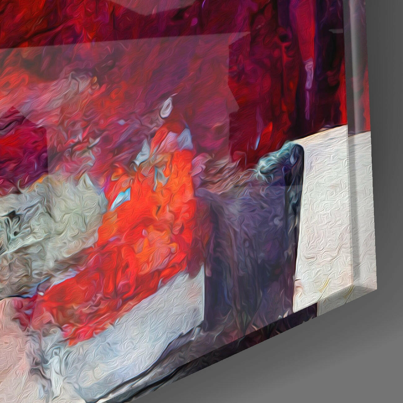 Surveillance Glass Wall Art