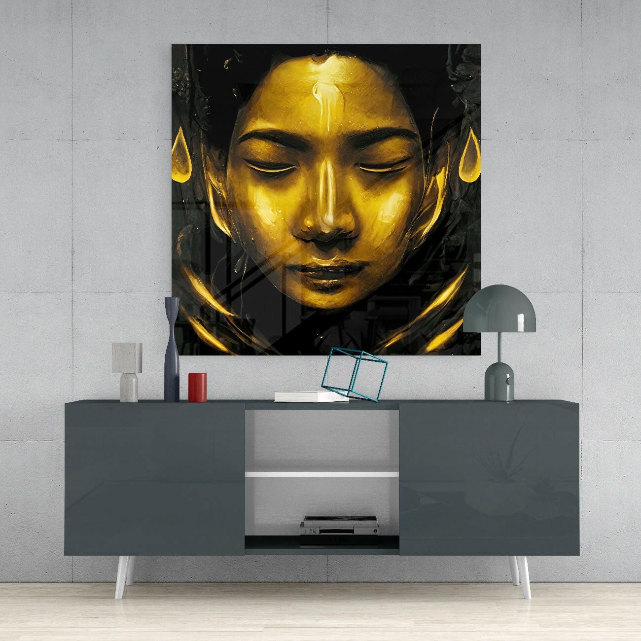 Goddess Glass Wall Art