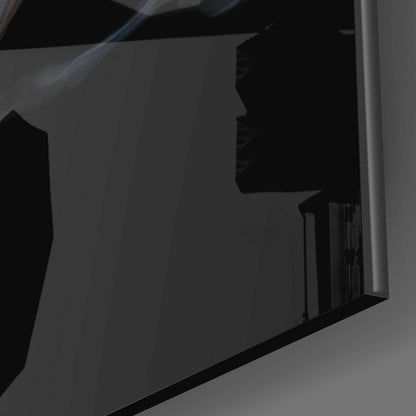 Smoky Horse Glass Wall Art