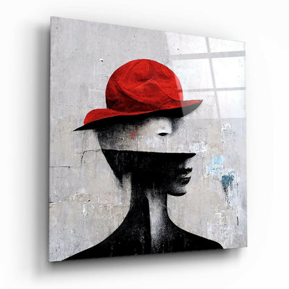Shadow glass wall art