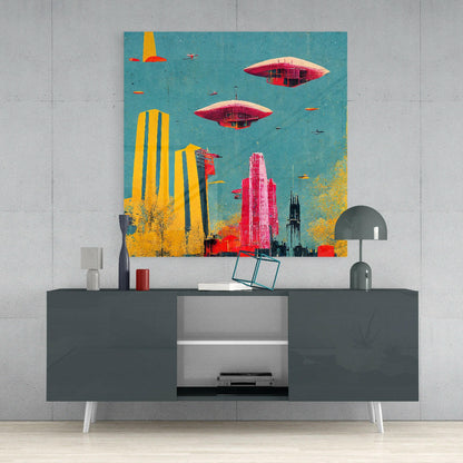 Future Glass Wall Art