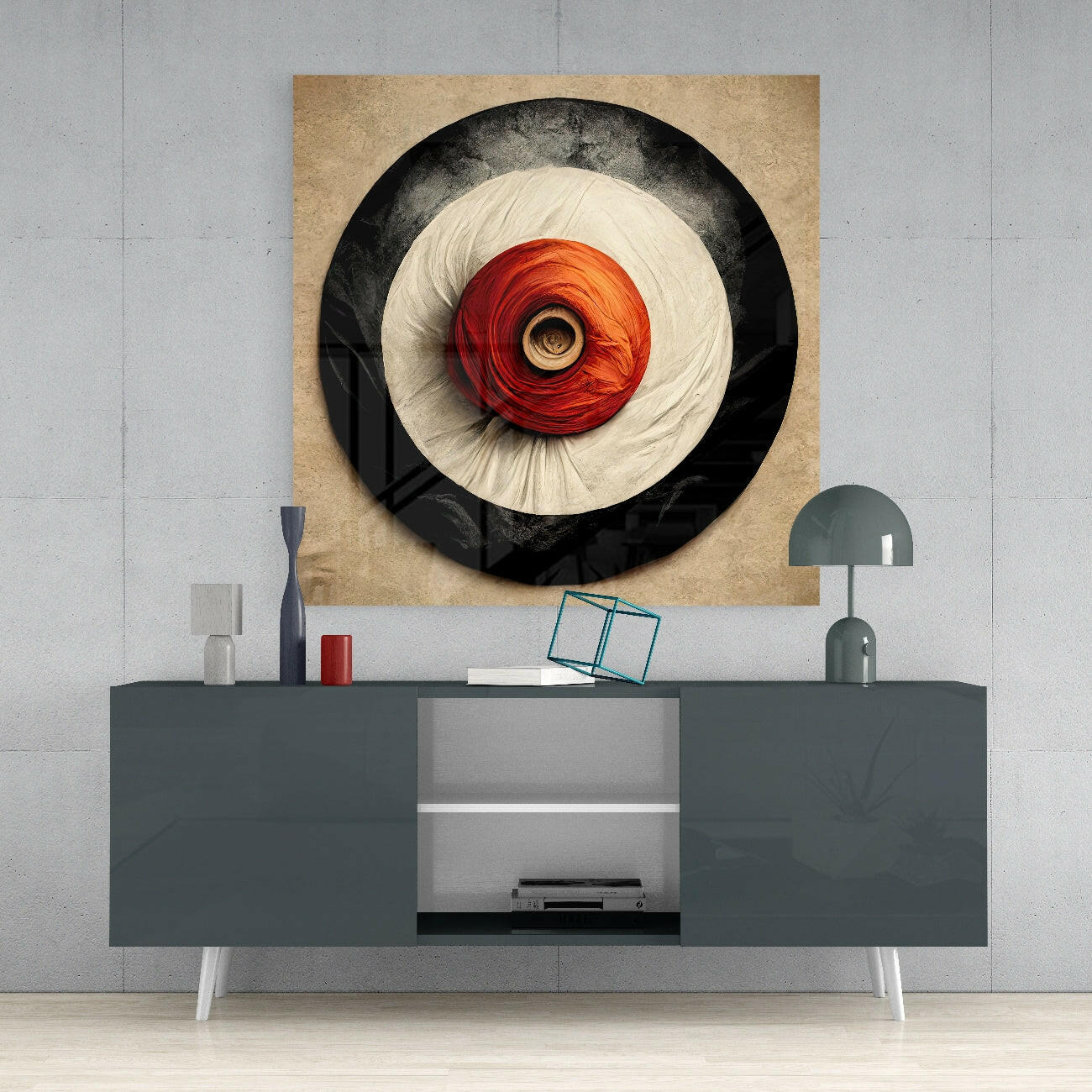 Mysticism Glass Wall Art