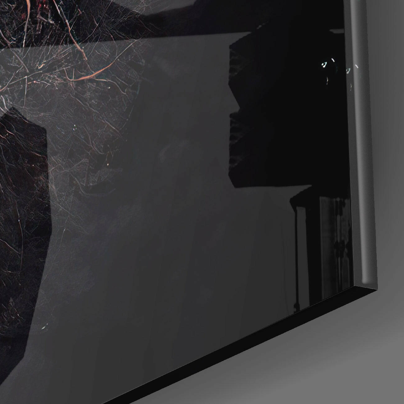 Negotiator Glass Wall Art