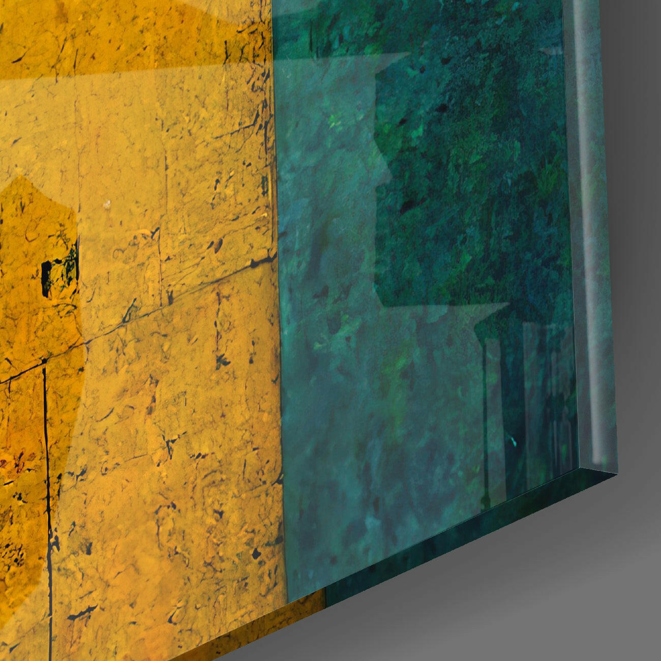 Ancient Wall Glass Wall Art