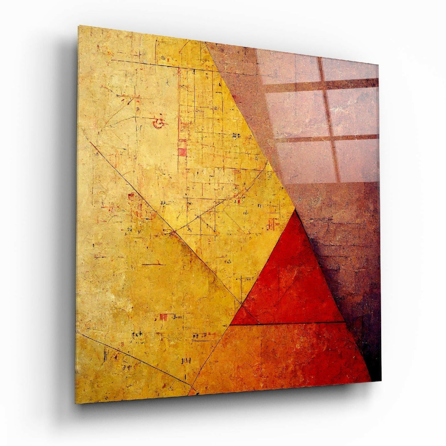 Ancient Wall glass wall art