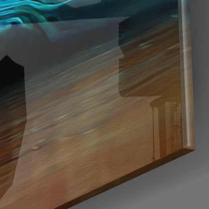 Meditation Glass Wall Art