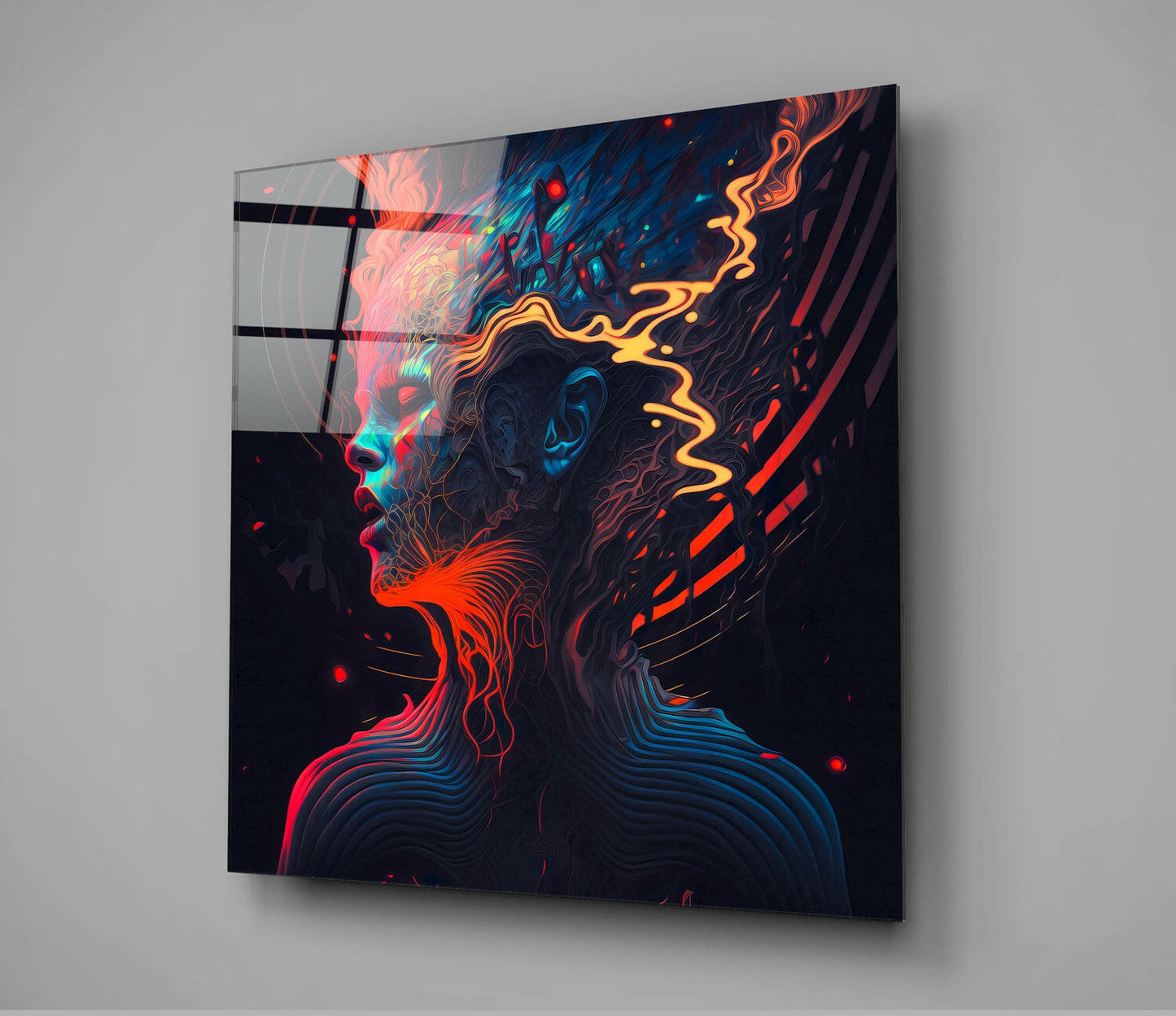 Be the Music Glass Wall Art