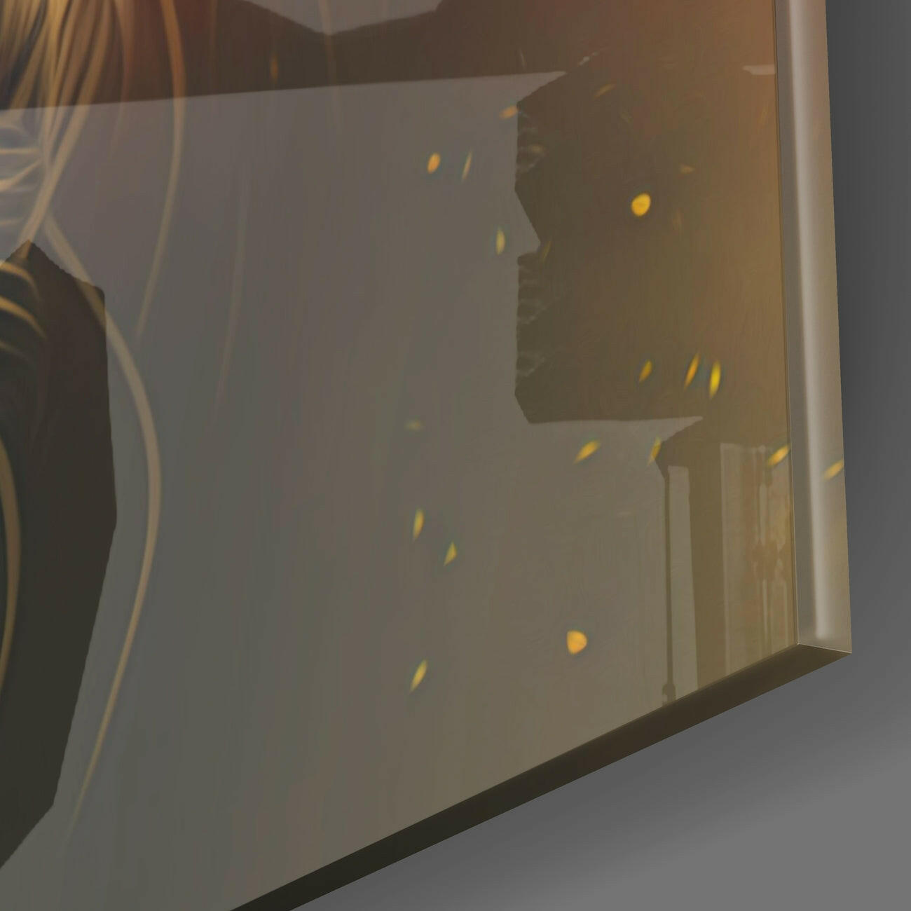 Leopard Glass Wall Art