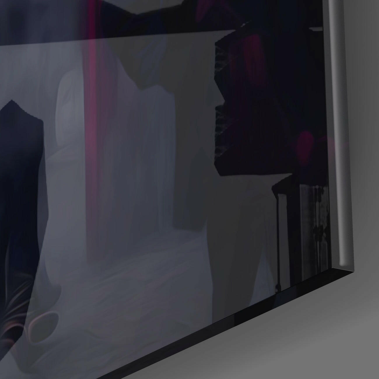 Escape Glass Wall Art