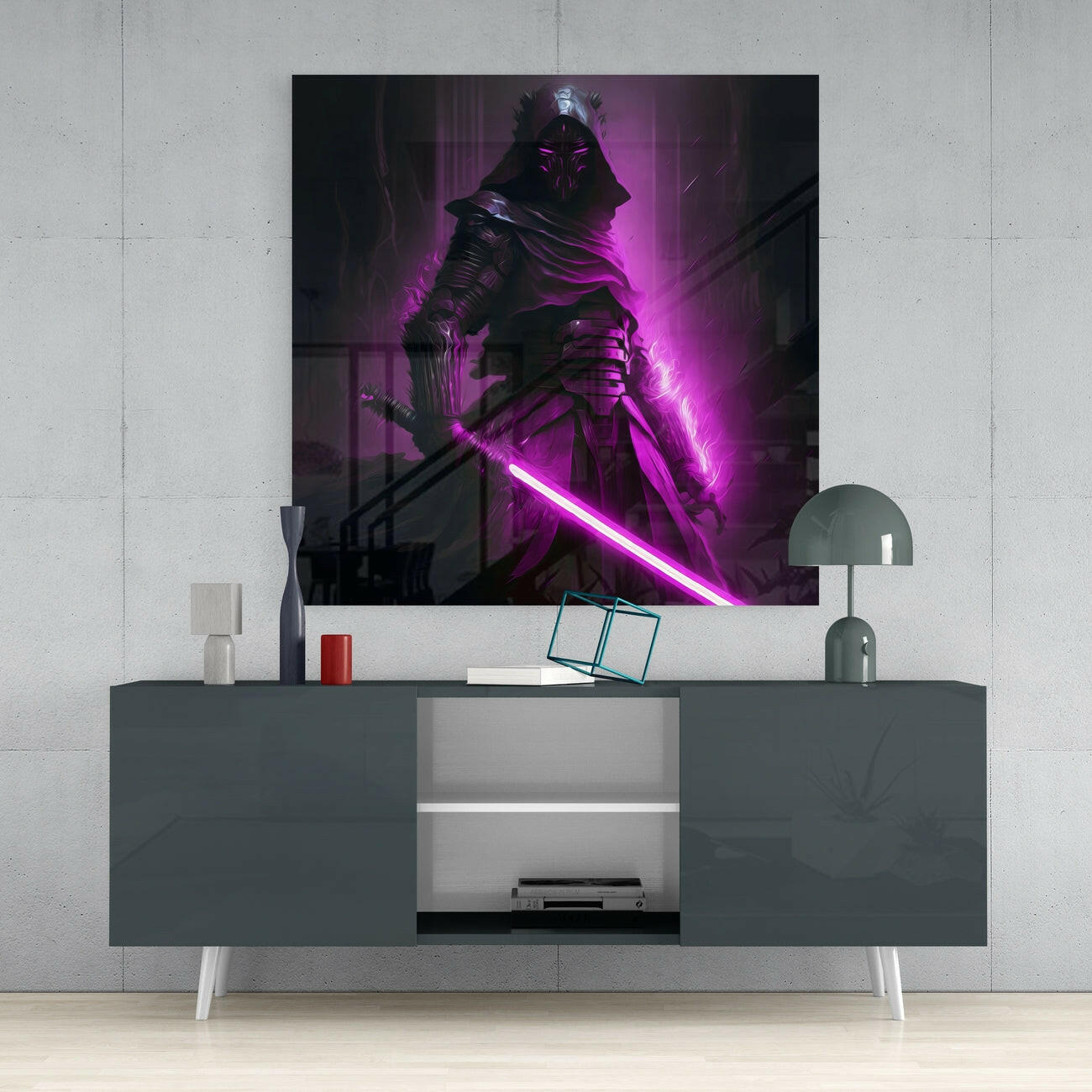 Sword Glass Wall Art